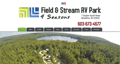 Desktop Screenshot of fieldnstreamrvpark.com